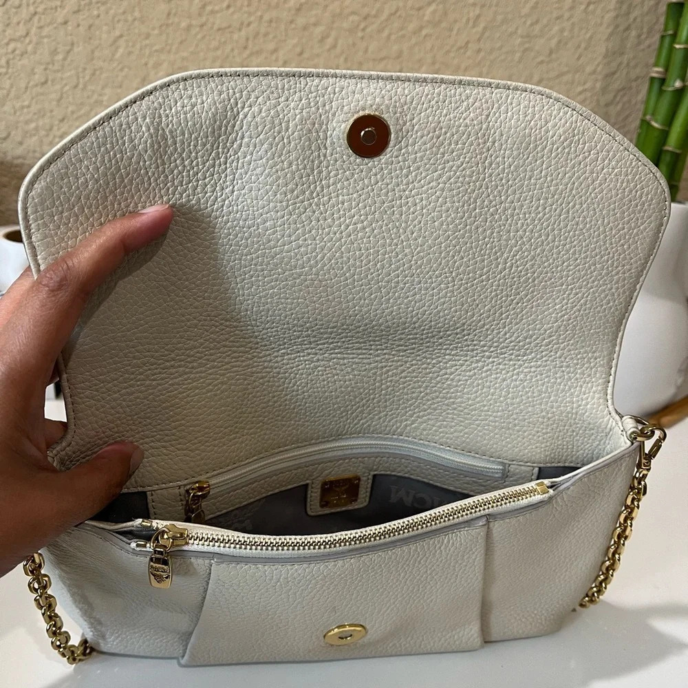MCM Leather Shoulder Bag - Picture 11 of 16